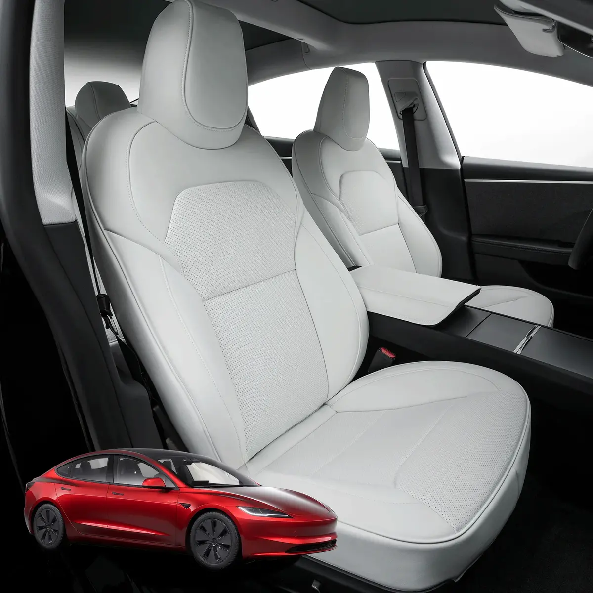 All-Inclusive 2024+ Tesla Model 3 Highland Seat Cover 1