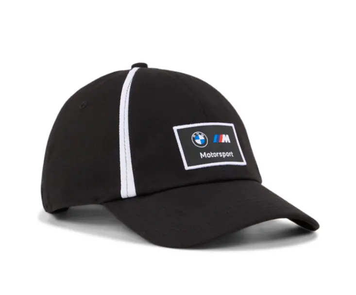 Puma Bmw M Motorsport Heritage Dad Hat Black 1