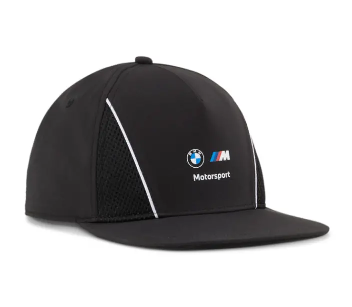 Puma Bmw M Motorsport Flat Brim Hat Black 1