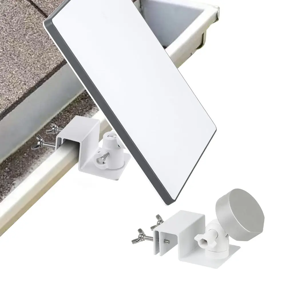 Adjustable Gutter Mount With Screw Adapter For Starlink Mini 1