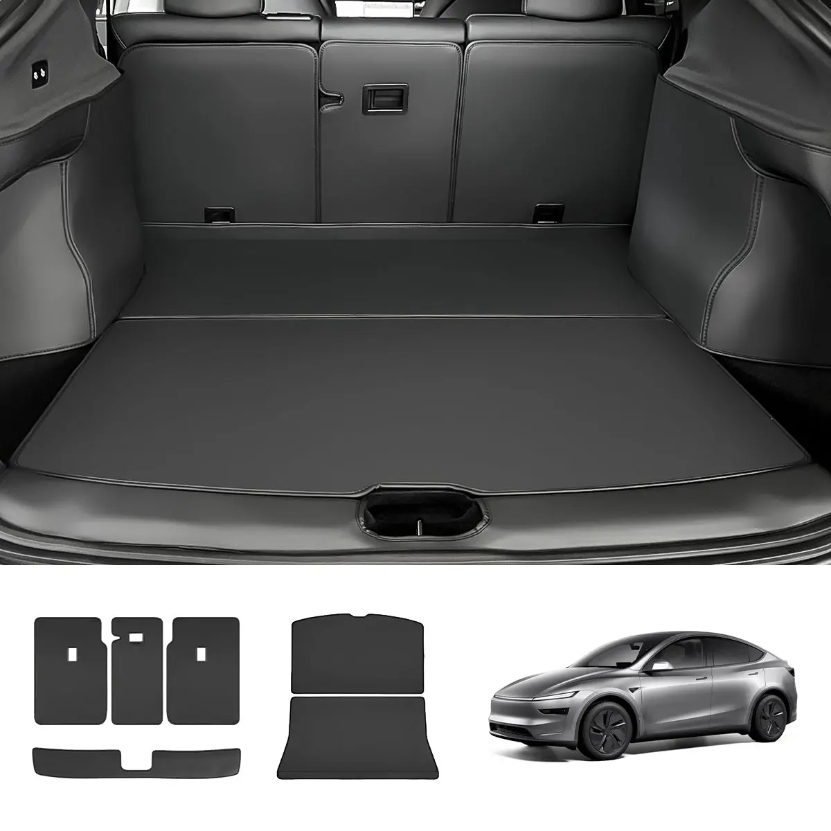 Napa Leather All-Around Interior Protection Kit For Tesla Model Y Juniper 2025+ 1