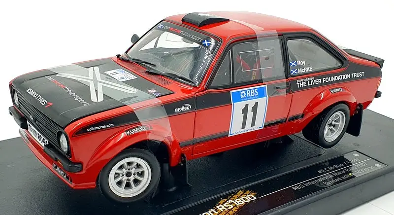 Sun Star 1/18 Scale Diecast 4854 - Ford Escort Rs1800 #11 C.Mcrae/Roy Manx 2007 1