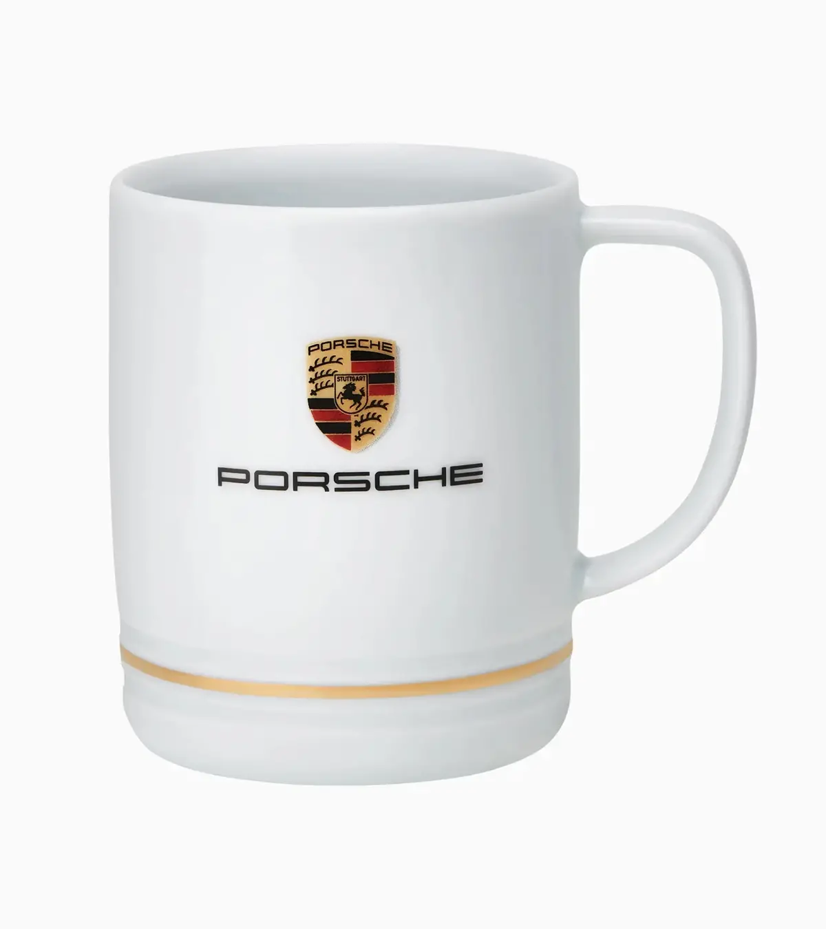 Porsche White Crest Essential Mug 1