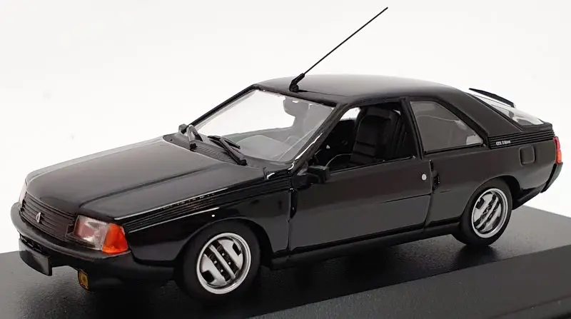 Maxichamps 1/43 Scale Model Car 940 113521 - 1984 Renault Fuego - Black 1