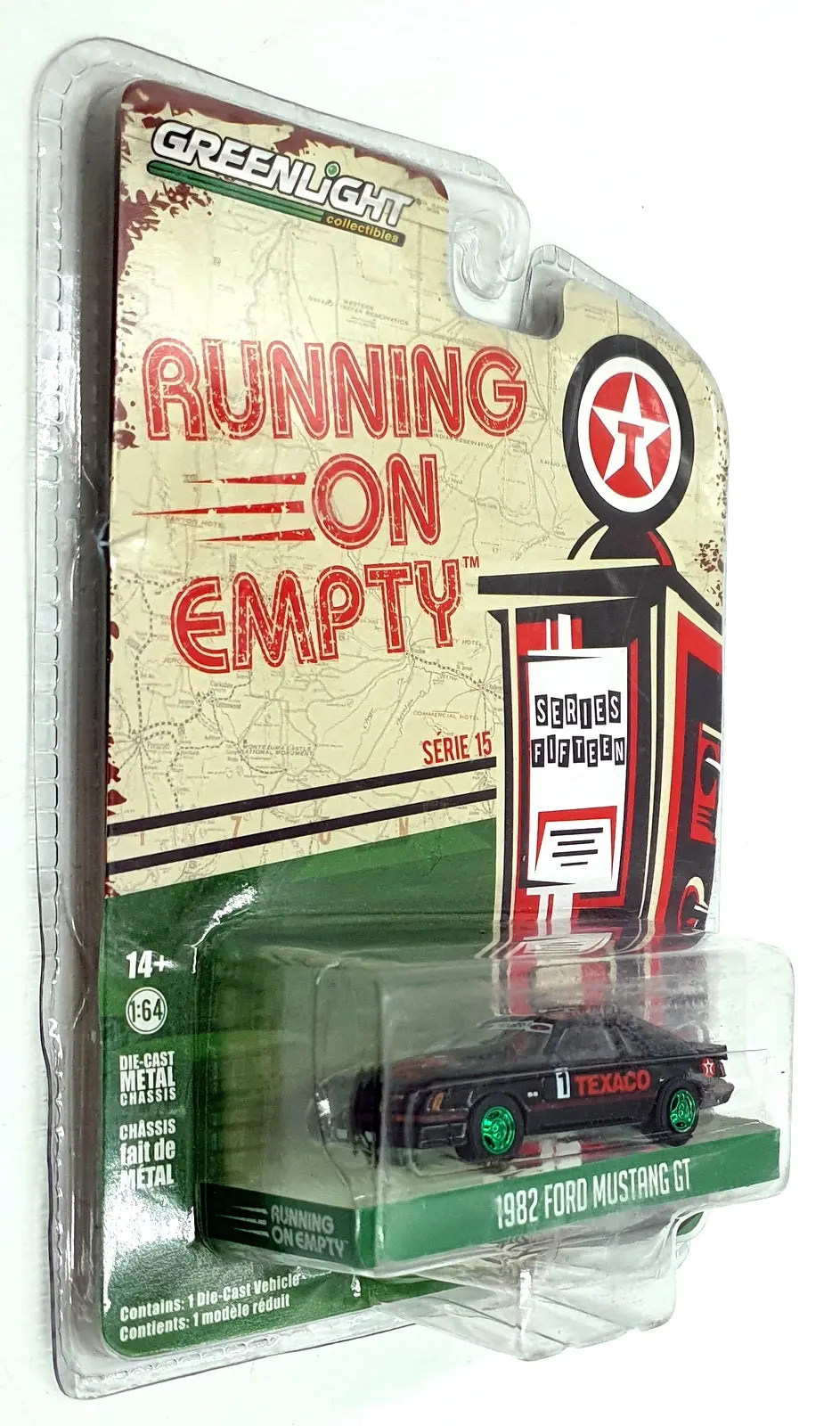 Greenlight 1/64 Scale 41150-C - 1982 Ford Mustang Gt #1 - Chase 1