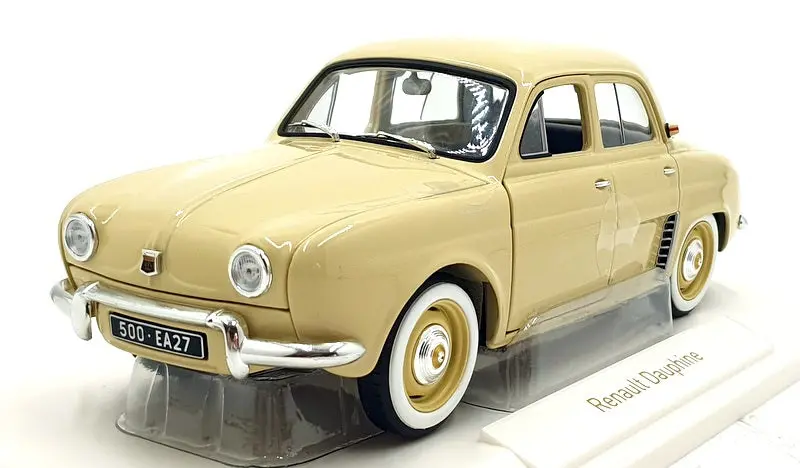 Norev 1/18 Scale Diecast 185258 - 1958 Renault Dauphine - Beige 1