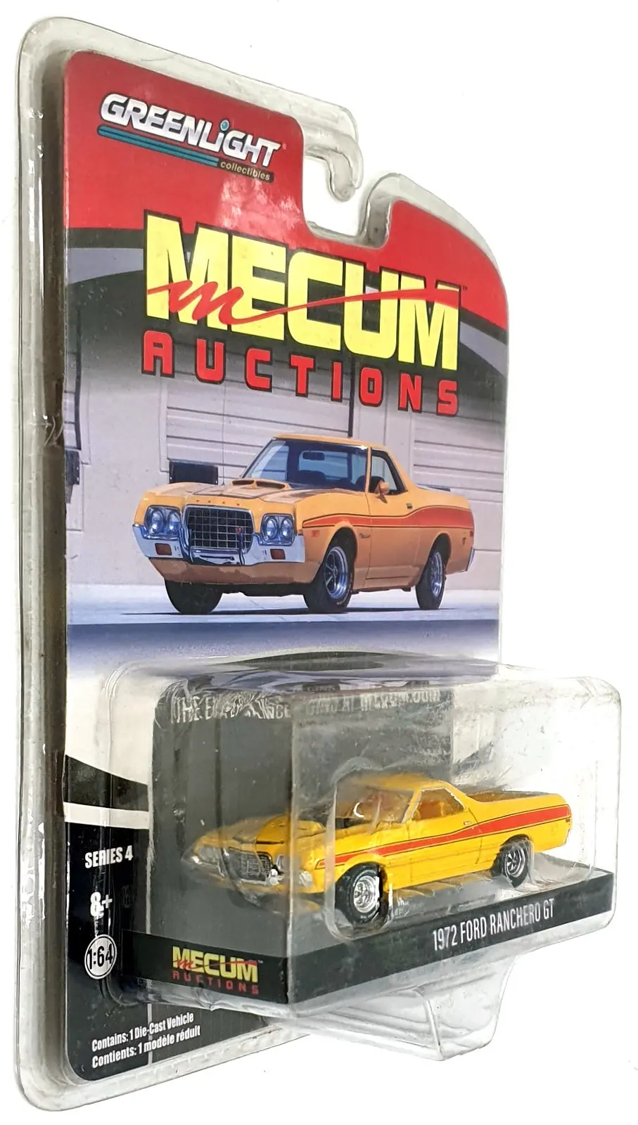 Greenlight 1/64 Scale 37190-D - 1972 Ford Ranchero Gt Truck 1