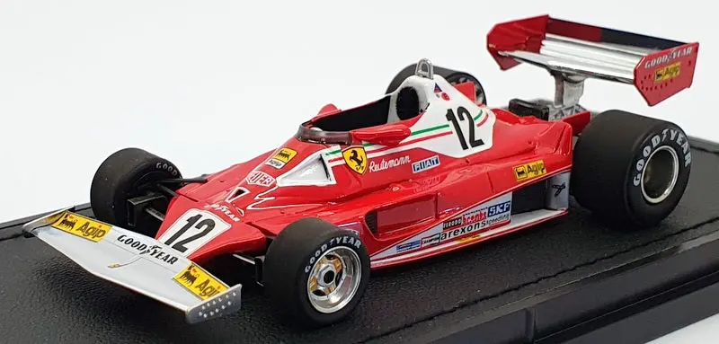 Gp Replicas 1/43 Scale Model Car Gp4303b - 1977 Ferrari 312 T2 Carlos Reutmann 1