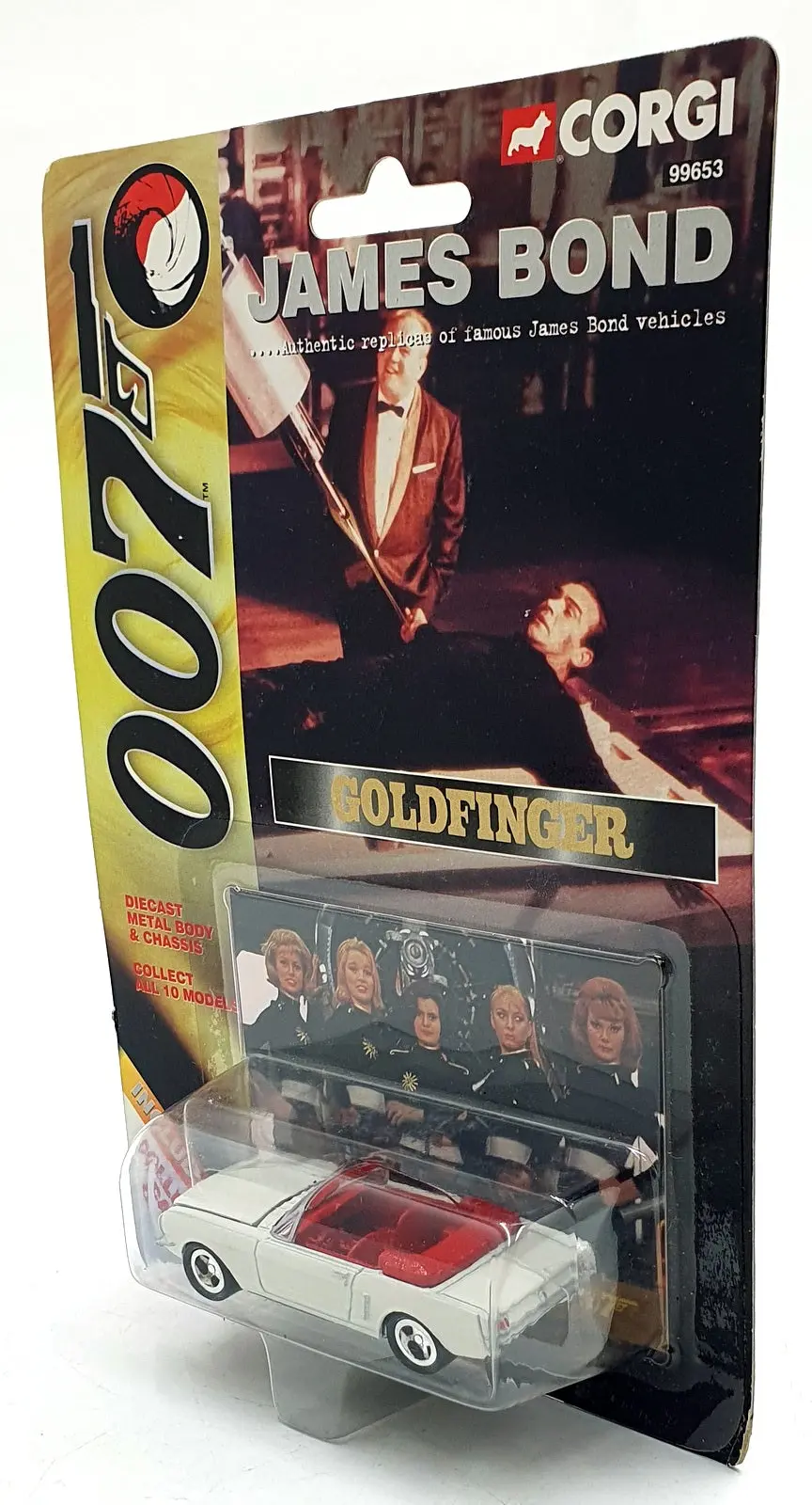 Corgi 1/64 Scale 99653 - Ford Mustang James Bond 007 "Goldfinger" 2