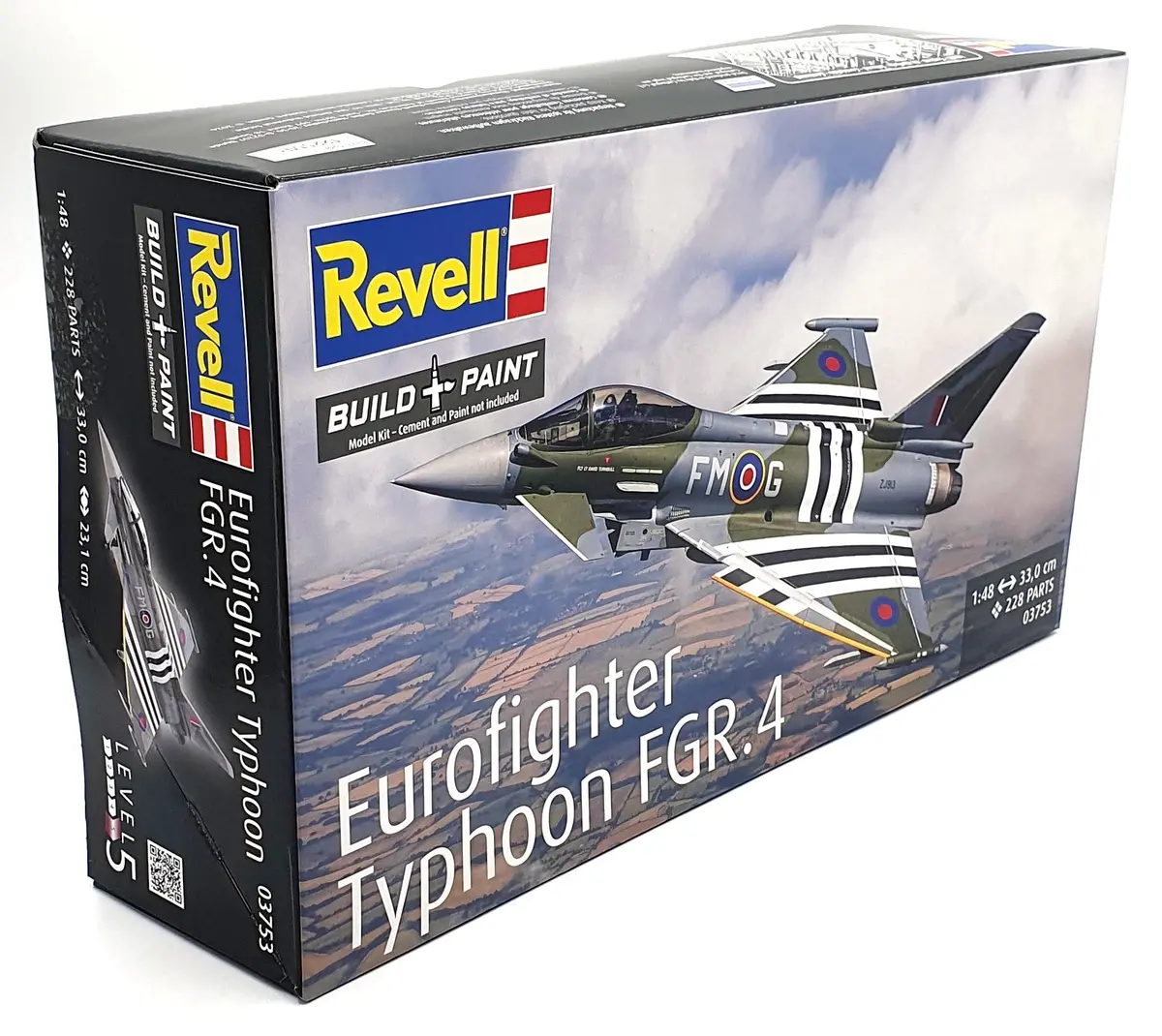 Revell 1/48 Scale Unbuilt Kit 03753 - Eurofighter Typhoon Fgr.4 1