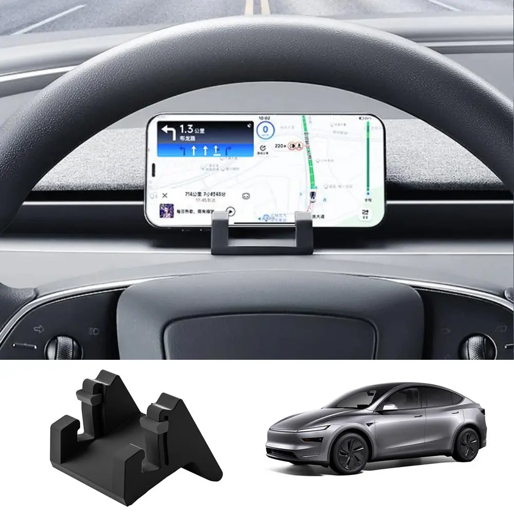 Liquid Silicone Air Vent Phone Holder For Tesla Model Y Juniper 2025+ 1