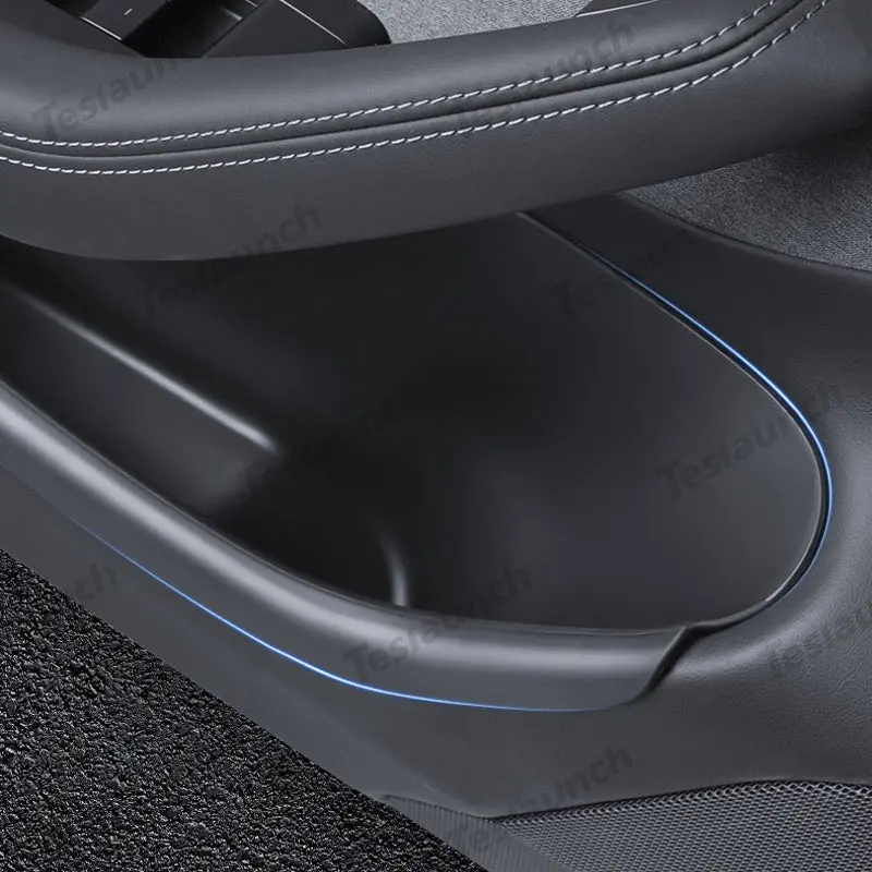 Silicone & Tpe Door Slot Storage Box For 2024+ Model 3 Highland 5