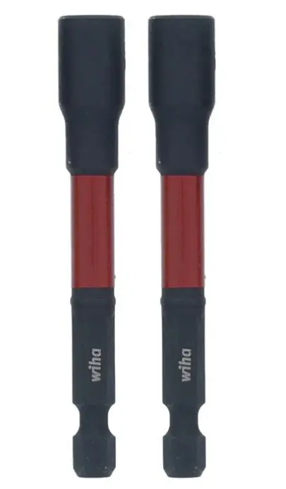 Wiha 1/4 In. Hex Impact Nutsetter 2 Pack 1