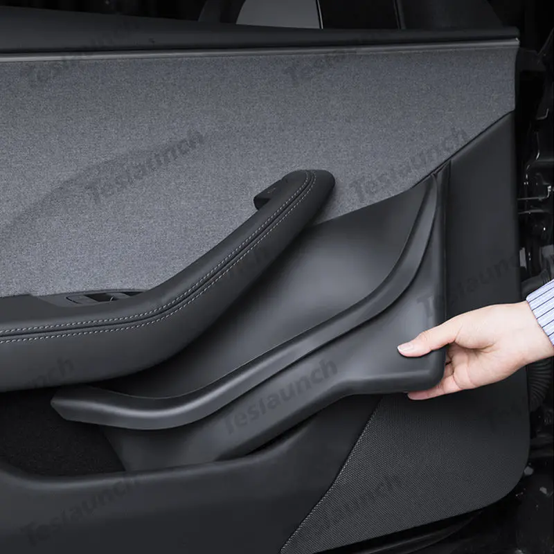 Silicone & Tpe Door Slot Storage Box For 2024+ Model 3 Highland 6