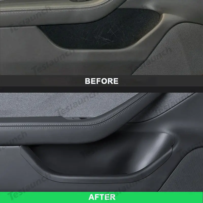 Silicone & Tpe Door Slot Storage Box For 2024+ Model 3 Highland 3