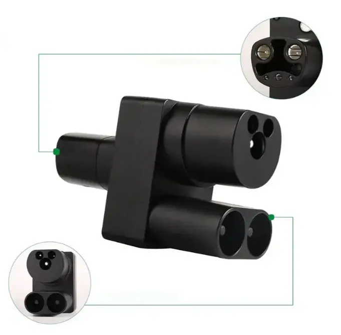 Ccs2 To Tesla/Nacs Ev Charging Adapter For Model 3/Y/S/X 1