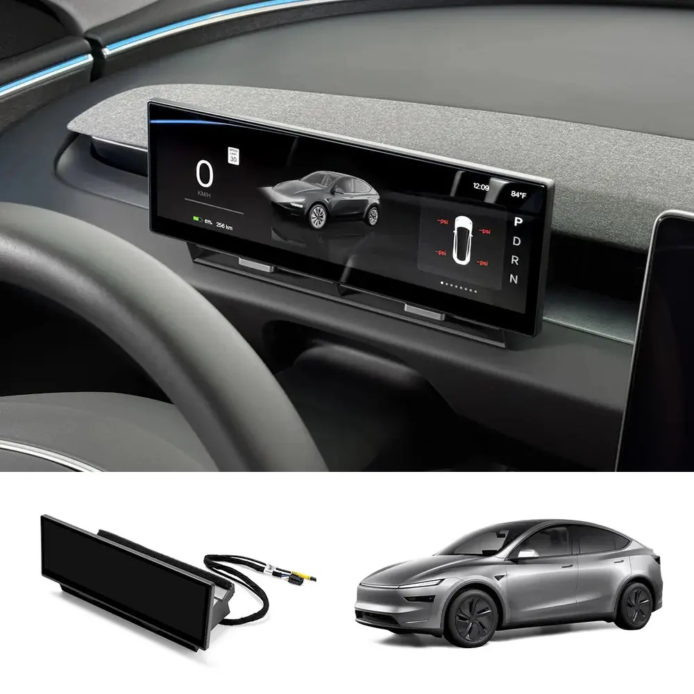 10.88" Large Instrument Cluster Head Up Display For Tesla Model 3/Y/Cybertruck 13