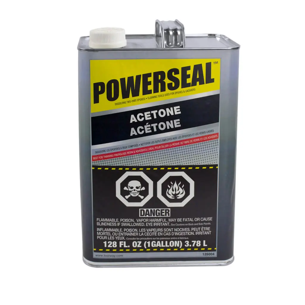 Powerseal 85090014 Acetone 3.78L 1
