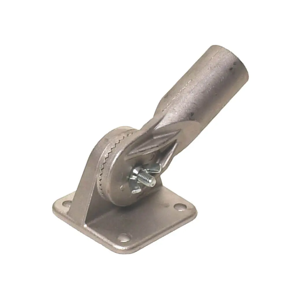 Marshalltown 19166 1-3/4 In. Aluminum Threaded Female End Bull Float Handle Bracket Adapter Assembly 1