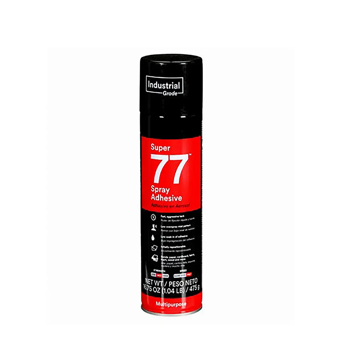 3M 62-4437-4920-5 Super 77 Multi-Purpose Spray Adhesive Glue 16.5 Oz 1