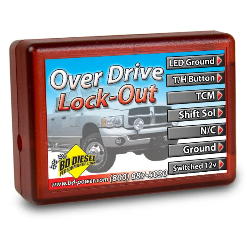 Lockout Overdrive Disable 2005 Dodge Ram 2500/3500 48Re 5.9L Cummins Bd Diesel 1