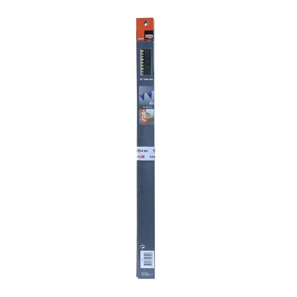 Bahco 51-21 21 In. Replacement Dry Wood Bow Saw Blades (10-Pack) 1
