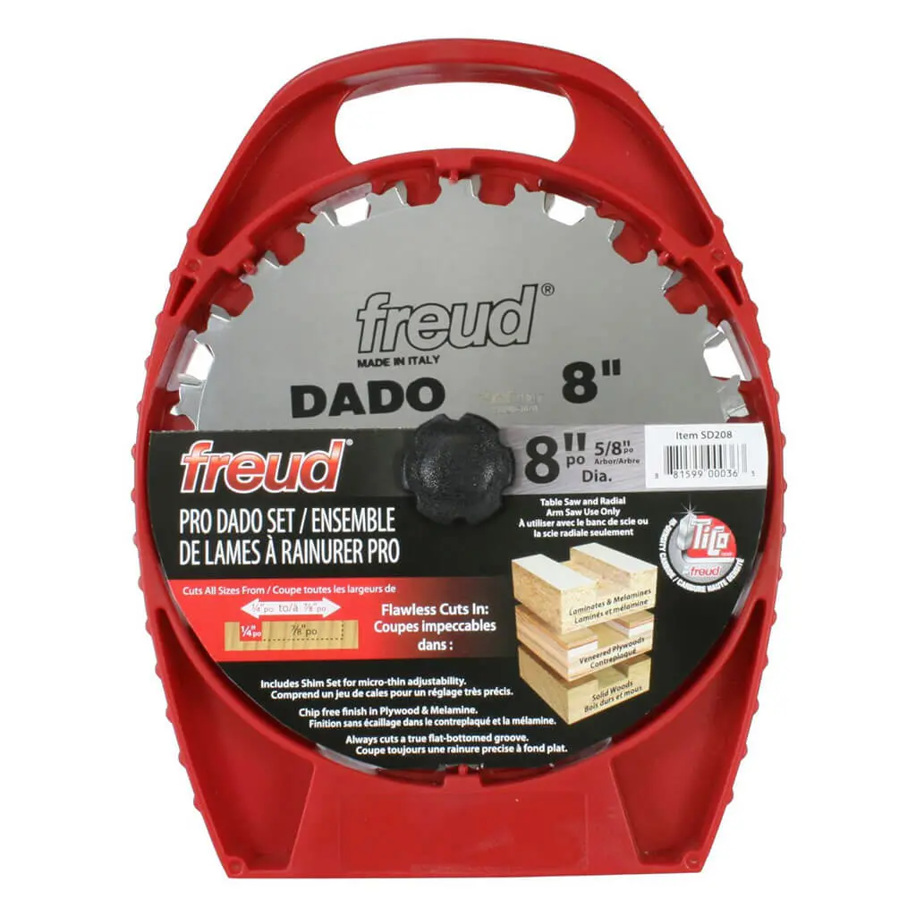 Freud Sd208 8 In. 12-Tooth Dado Blade Set 1
