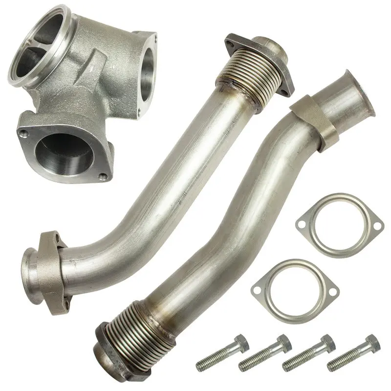Up-Pipes Kit Ford 7.3L Power Stroke 1999.5-2003 F-250 / F-350 / Excursion / E-350 Bd Diesel 1