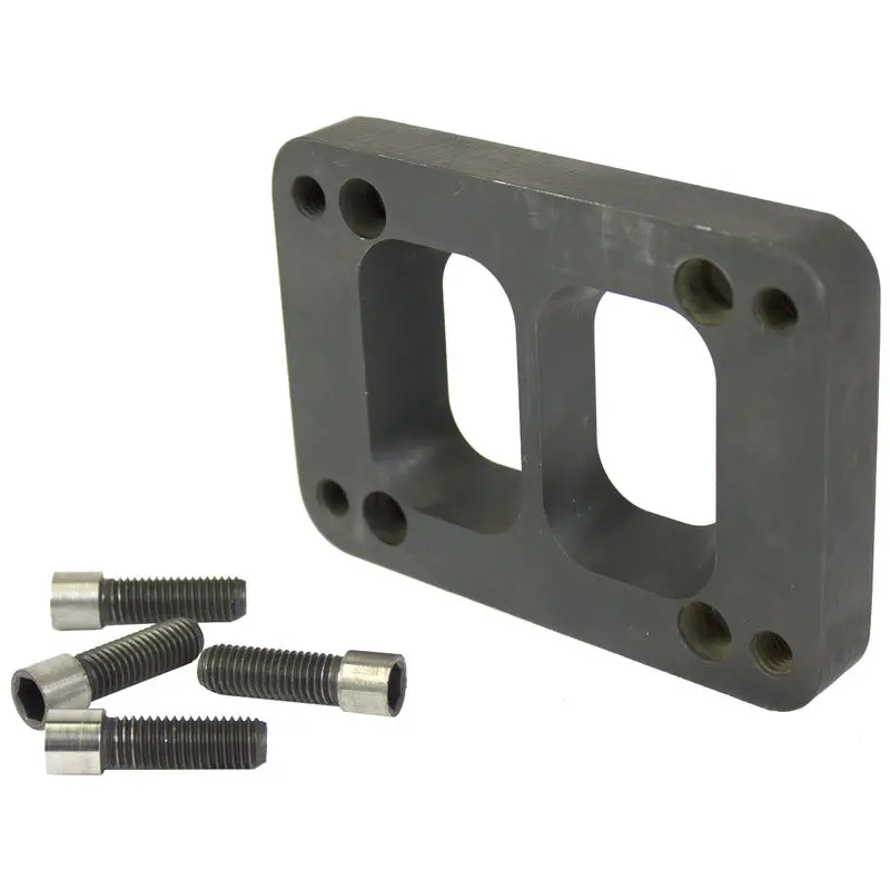 Turbo Mount Adapter Manifold Flange T4-T6 Dual Volute Bd Diesel 1