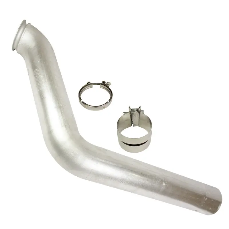 Downpipe Kit S400 4 Inch Aluminized Full Marmon 4.2 C/W Clamps Bd Diesel 1