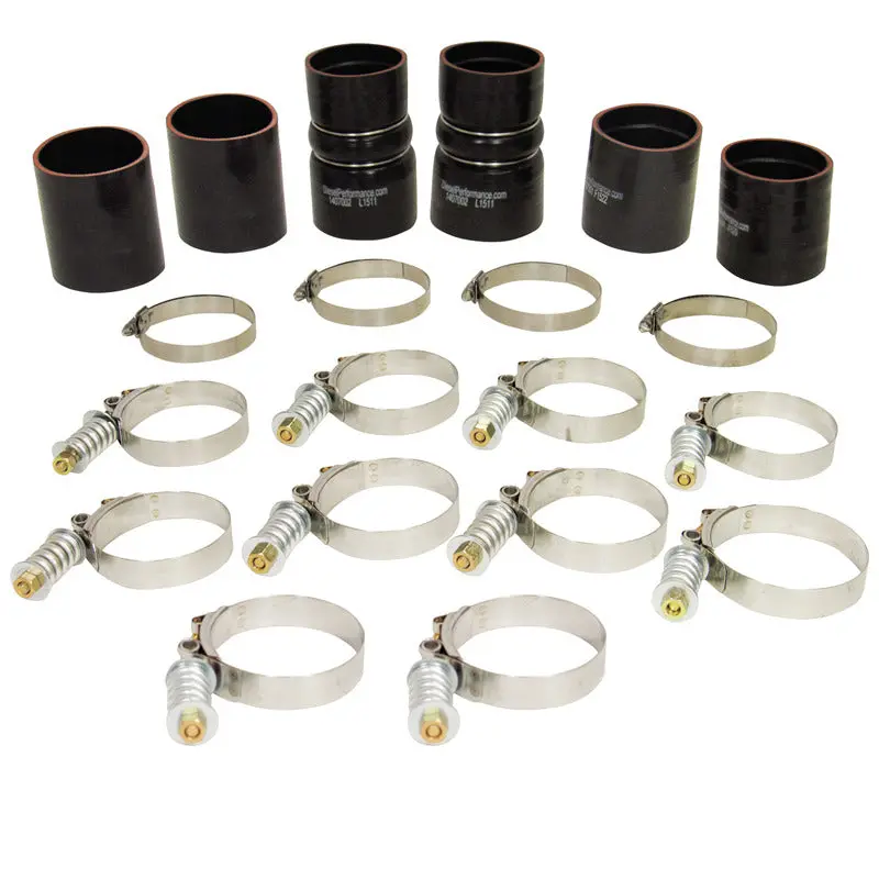 7.3L Power Stroke Intercooler Hose And Clamp Kit Ford 1999.5-2003 F-250/F-350 Bd Diesel 1