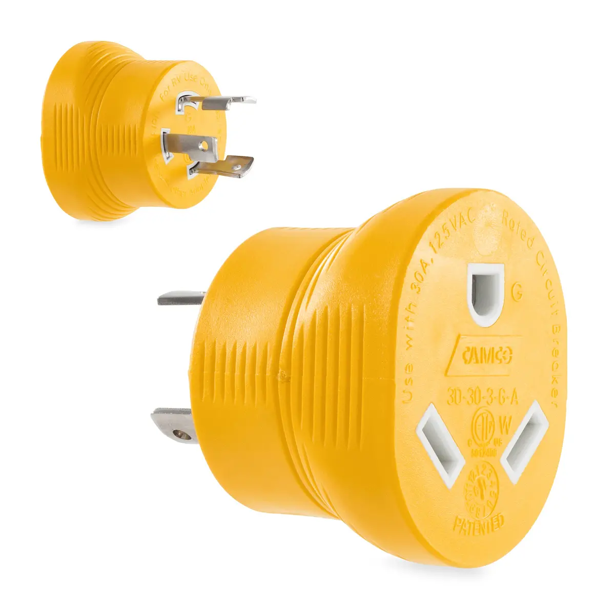 Powergrip - Genadpt 30Am 3-Prong 125V/3750W(E/F)Clam, Cetlus 1