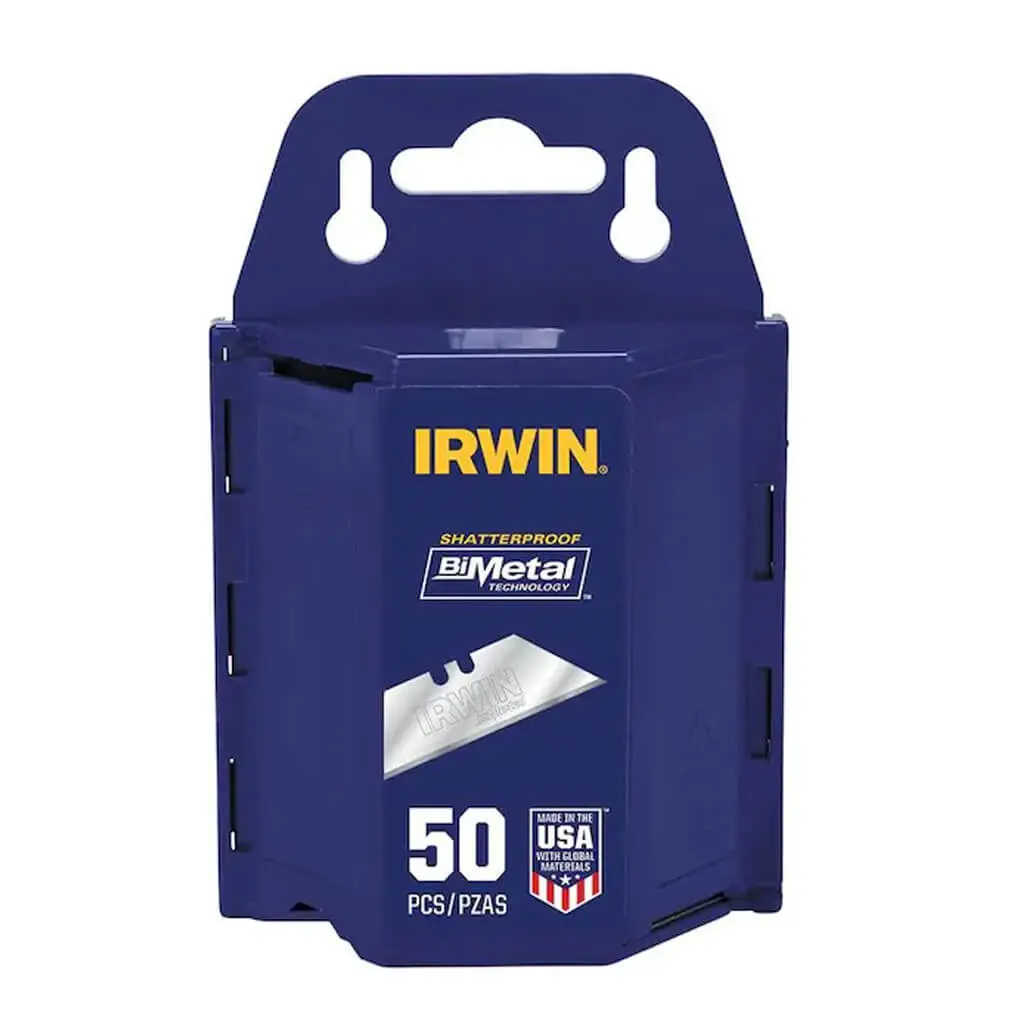 Irwin 2084300 Bi-Metal Utility Knife Blade (50-Pack) 1