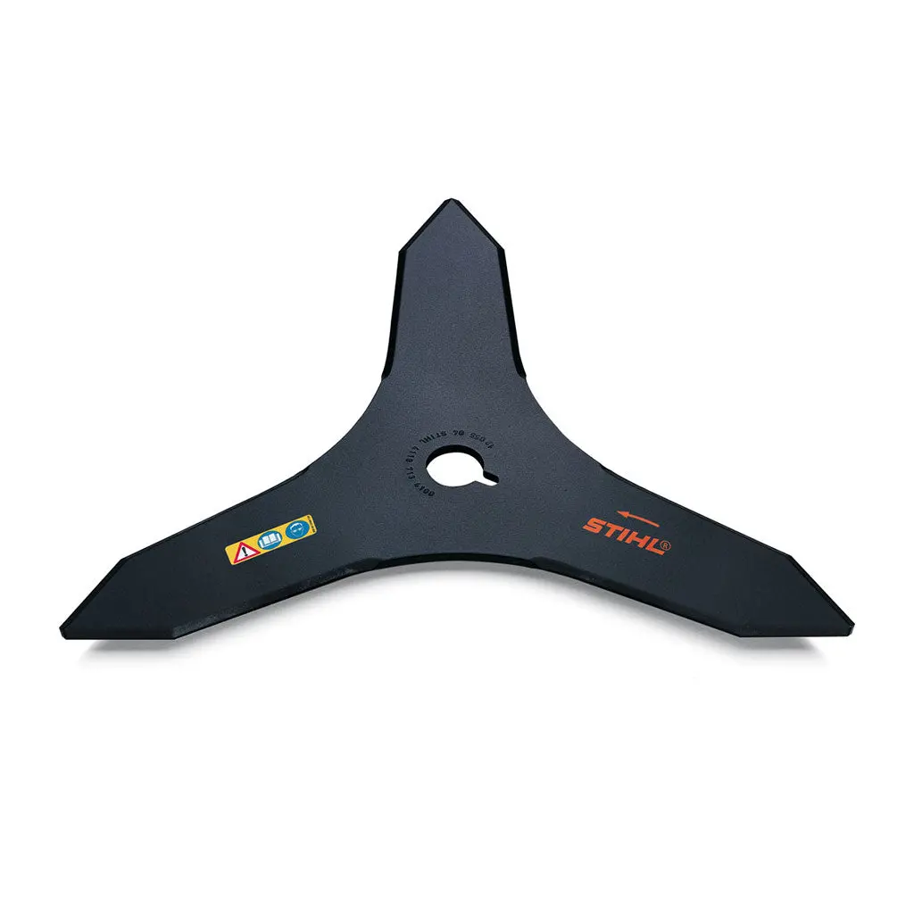 Stihl 4112 713 4100 25.4 Mm Replacement Trimmer Clearing Brush Knife Steel Blade 1