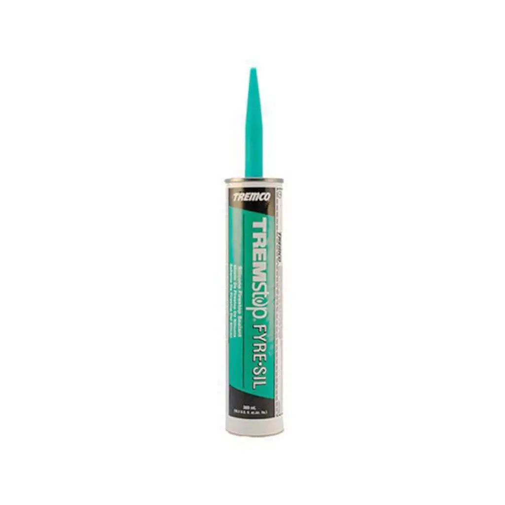 Tremco 300-Ml Tremstop Fyre-Sil Fire Stop Sealant Limestone Neutral-Cure Silicone Sealant 1