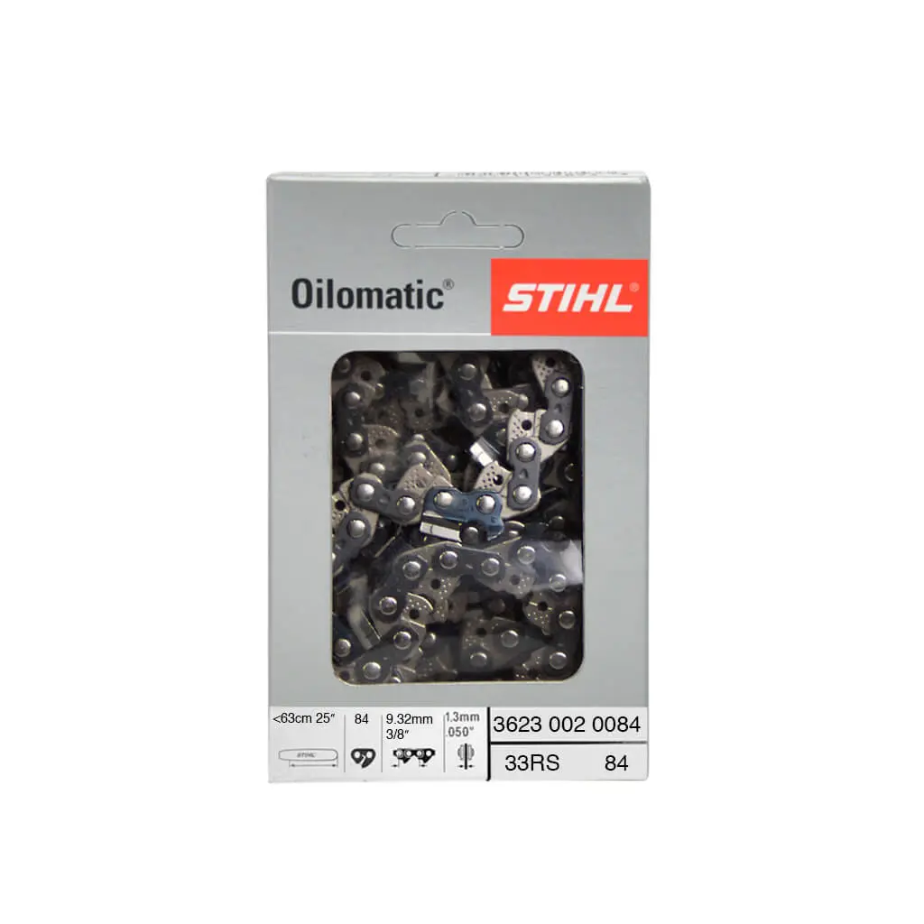 Stihl 3623 002 0084/33Rsc84e 0.375 In. X 0.050-Gauge 84 Drive Links Chainsaw Chain 1