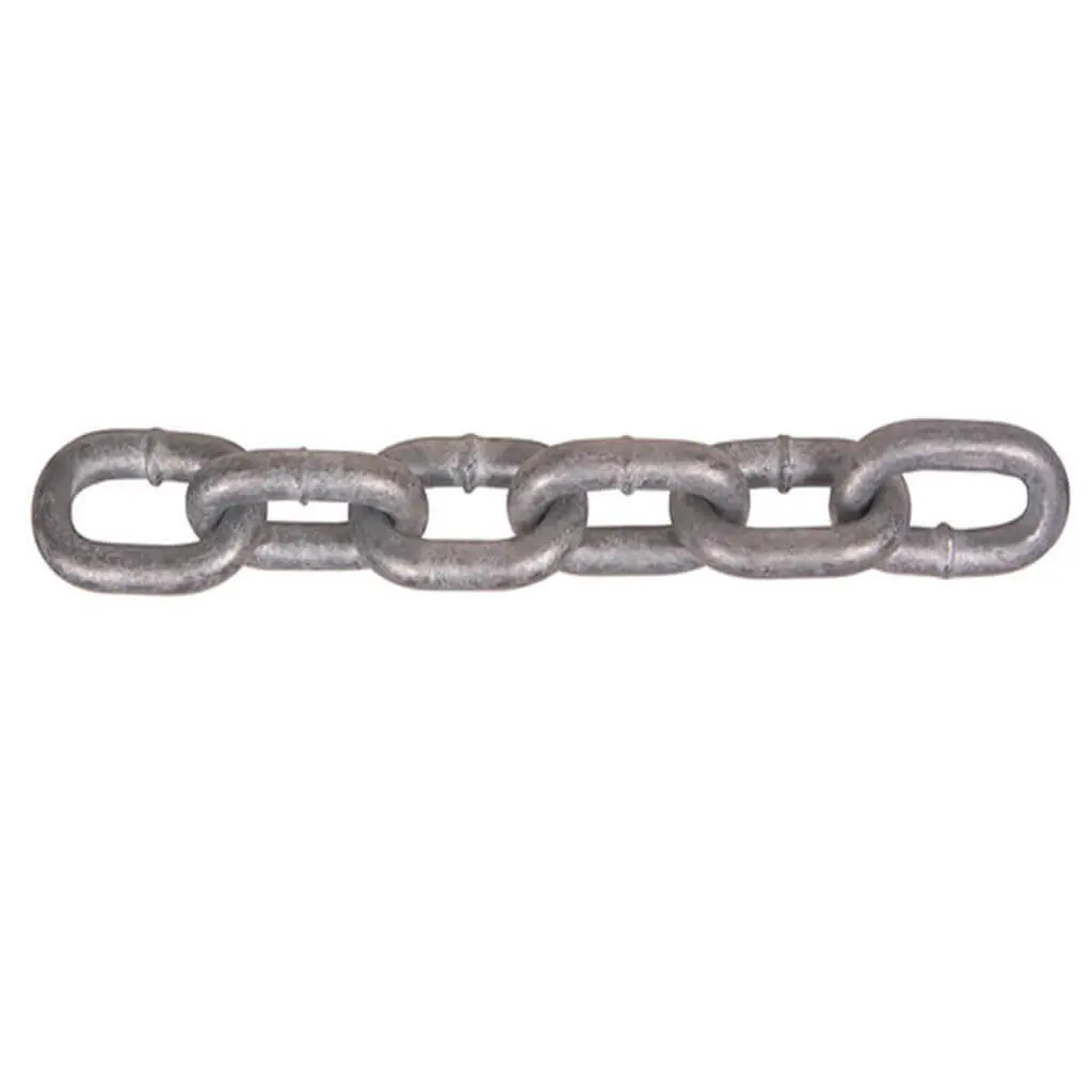 1/4 In. Hot-Dipped Galvanized Grade-30 Proof Coil Chain (Linear Foot) 1