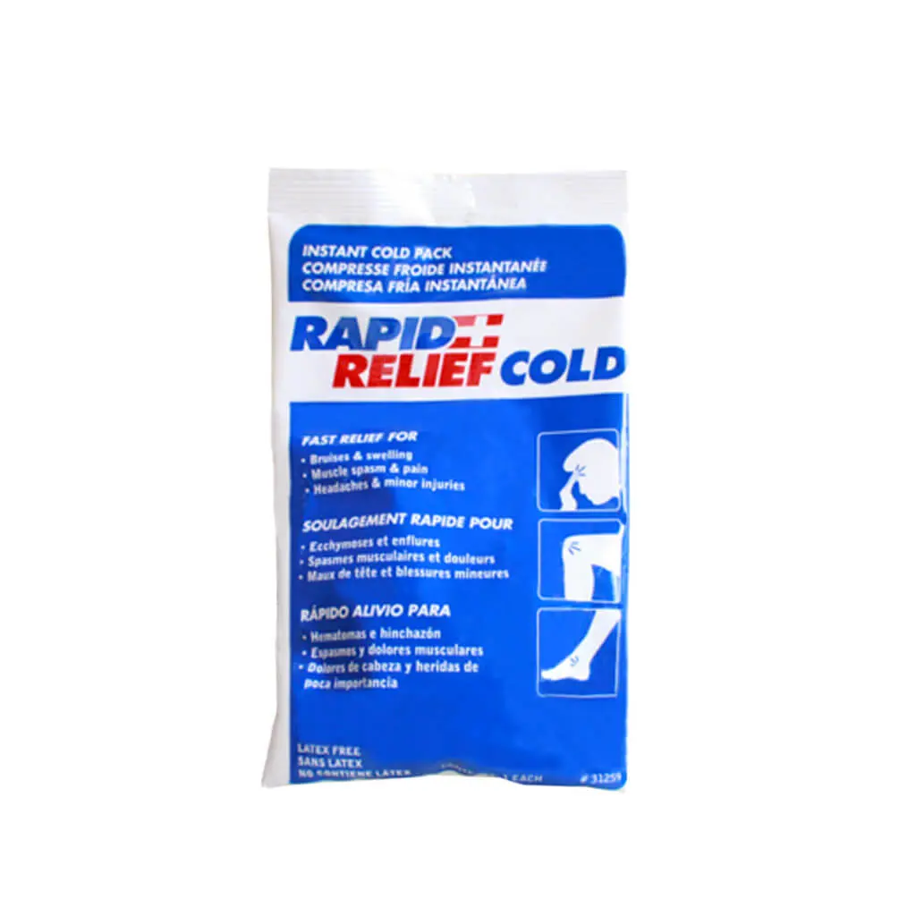 Wasip F4002200 Rapid Relief Cold 31259 First Aid Instant Cold Ice Pack 1