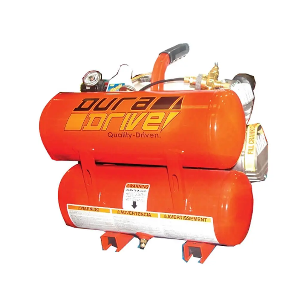 Duratwist 4.0 Hp 4-Gallon Twin-Tank Gas Air Compressor 1