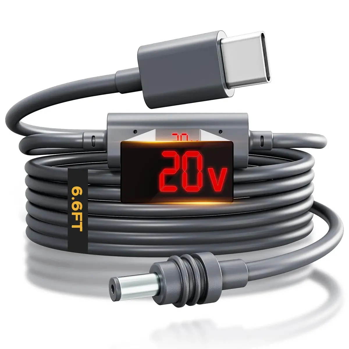 Starlink Mini Type C To Dc Power Cable – Real-Time Voltage & Current Monitor 1