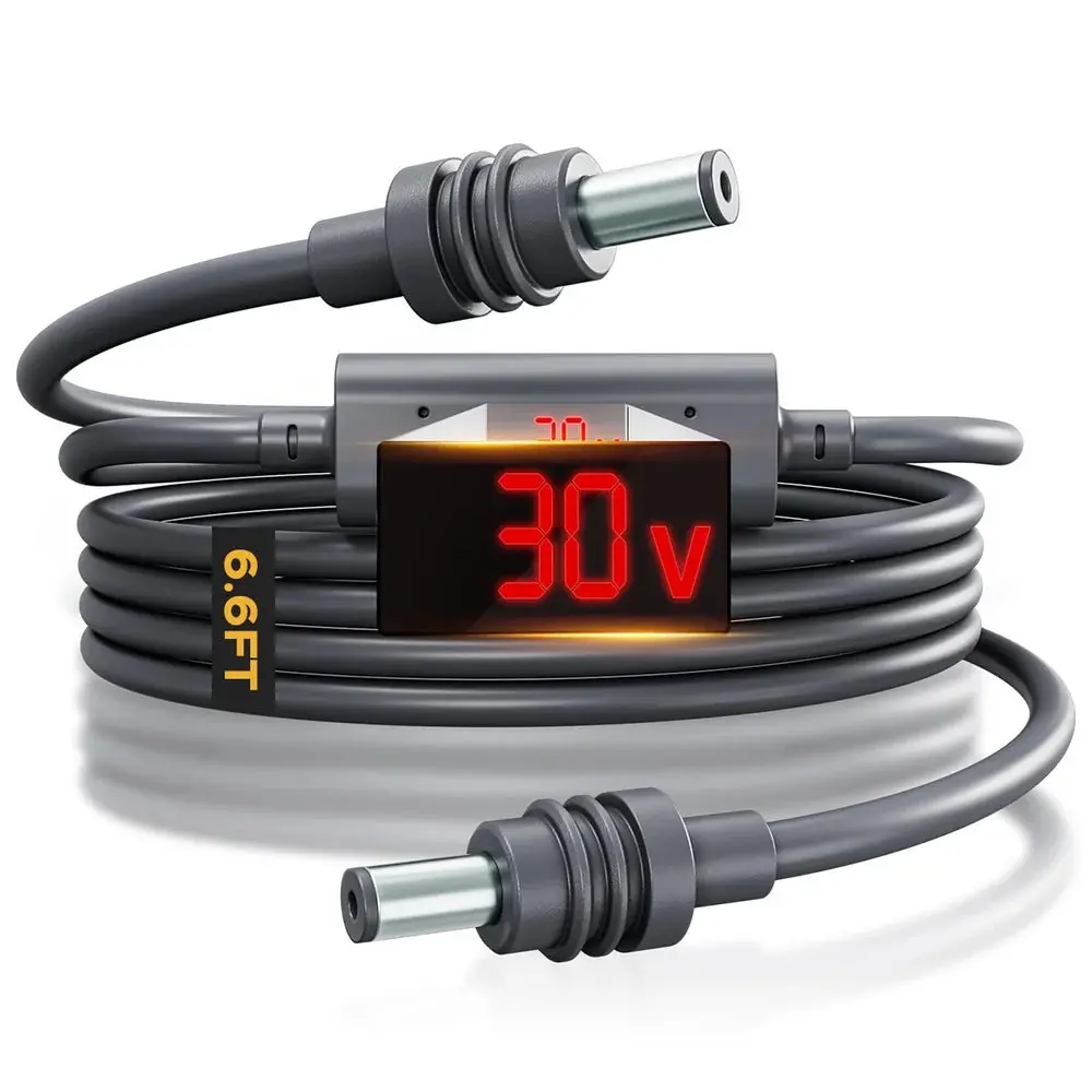 Starlink Mini Dc Power Cable – Real-Time Voltage & Current Monitor 1