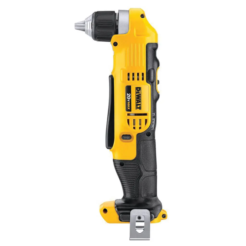 Dewalt Dcd740b 20-Volt Max Lithium-Ion 3/8 In. Cordless Right Angle Drill/Driver (Tool Only) 1