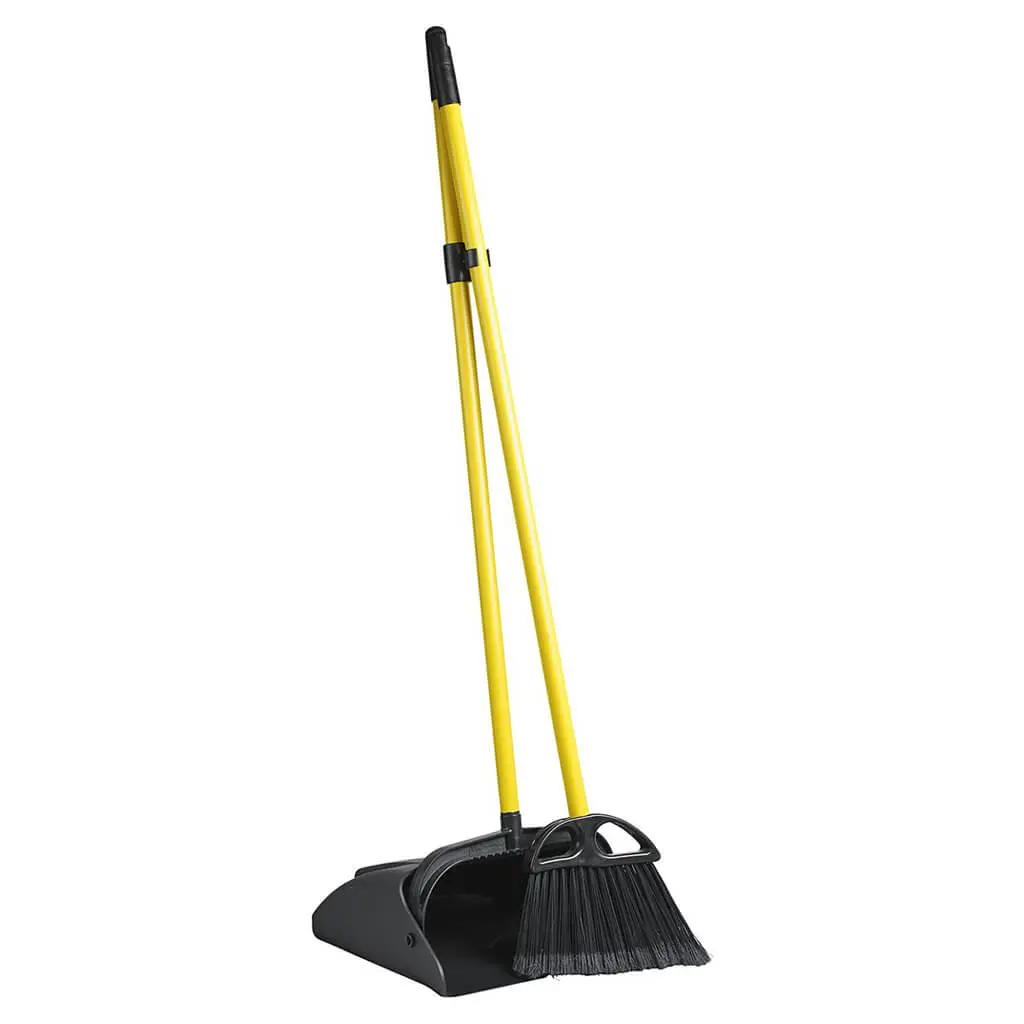 M2 Dp-L802 Galaxy Plastic Lobby Dust Pan And Angle Broom Set 1