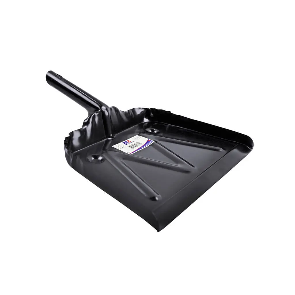 M2 Dp-H715 12 In. Black Metal Dust Pan 1