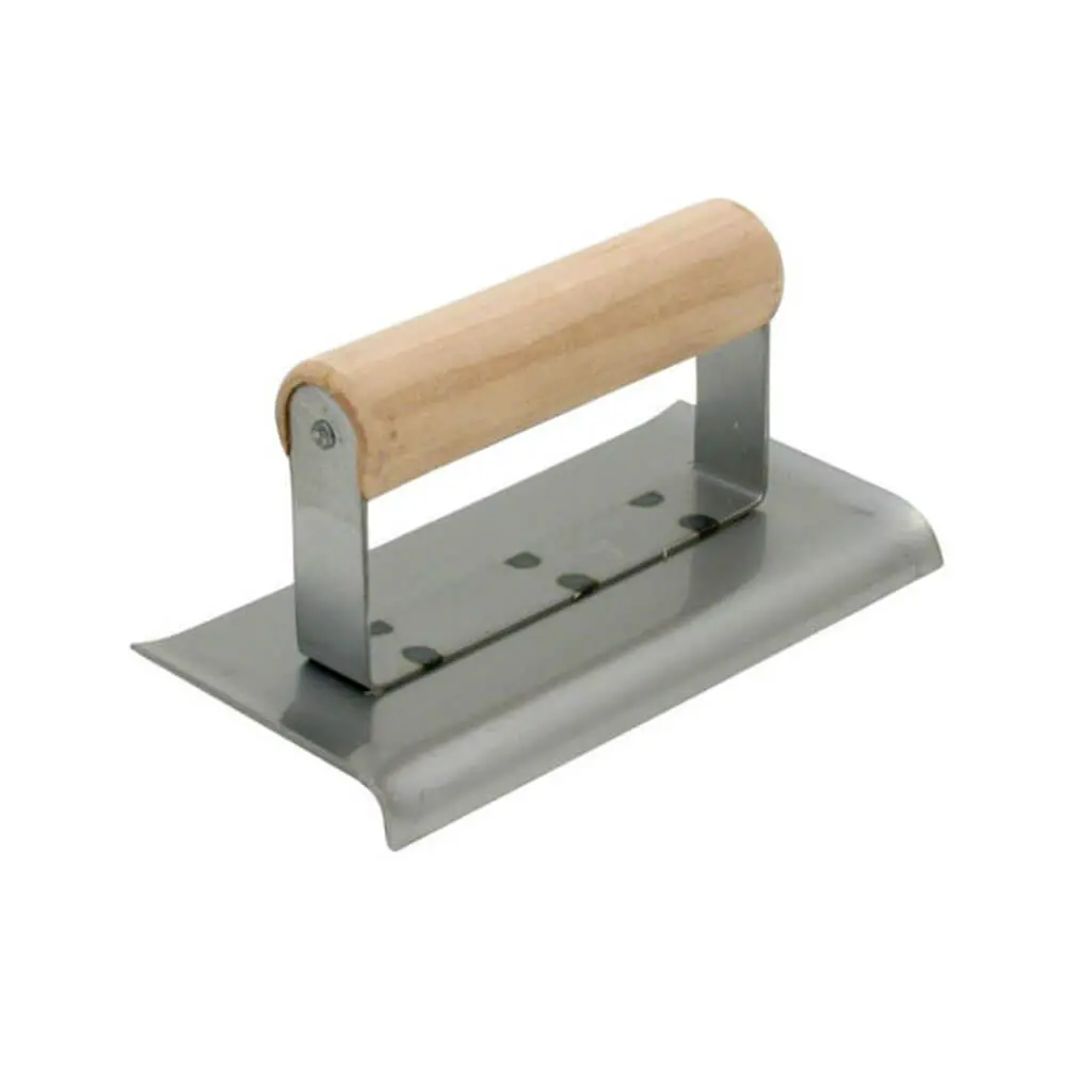 Marshalltown 16492 6 In. X 2-3/4 In. 3/8 In. Radius Curved Ends Hand Edger 1