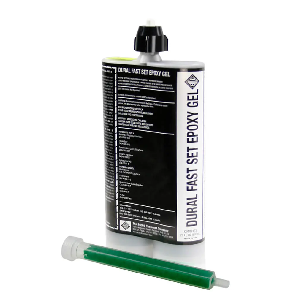 Euclid 650Ml Dural Fast Set Gel Low Viscosity High Modulus Epoxy Bonding Adhesive 1