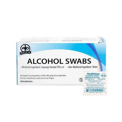 Wasip F2520761 70% Isopropyl Alcohol Swab (200-Pack) 1