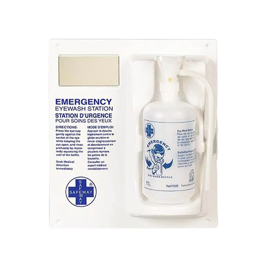 Wasip F4560701 Emergency Eyewash Station With 1-Litre Bottle 1