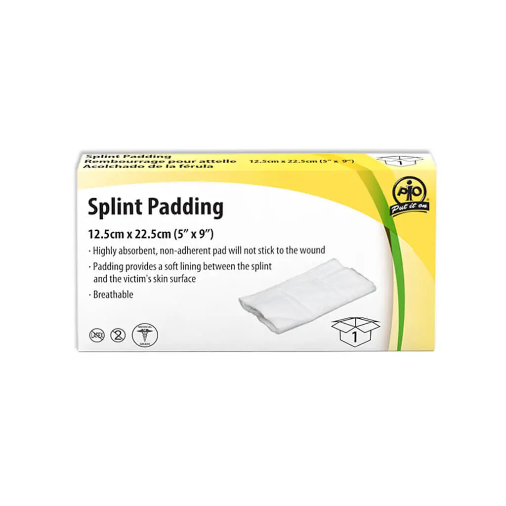 Wasip F1213801 5 In. X 9 In. First Aid Breathable Splint Padding 1