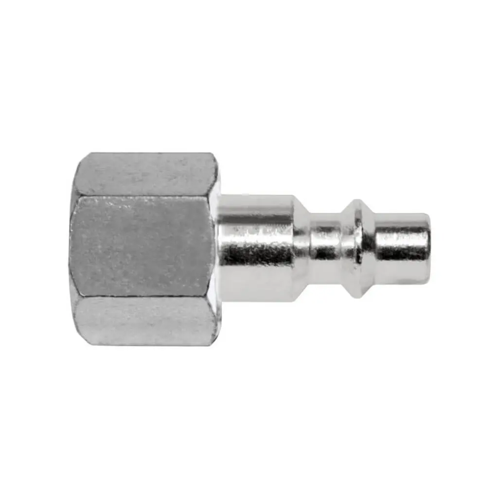 Duradrive Dfm38f 3/8 In. Air Hose Zinc Coated Female Plug Fitting Coupler 1